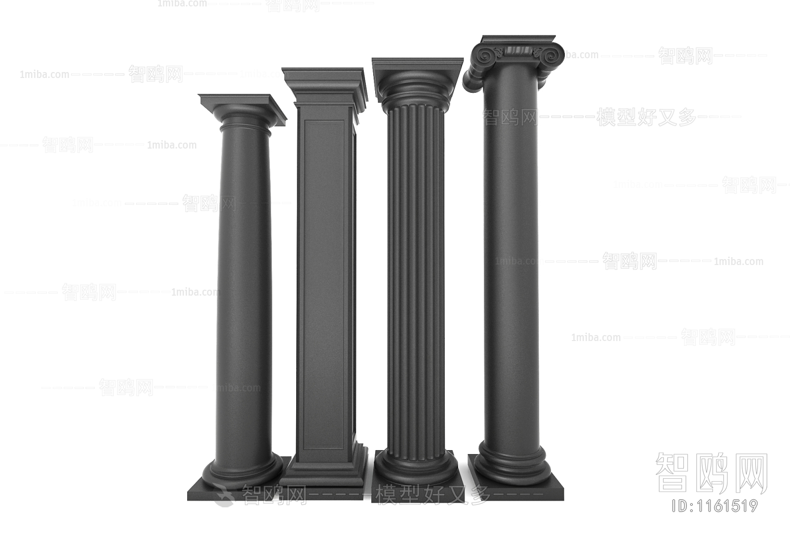 现代柱子