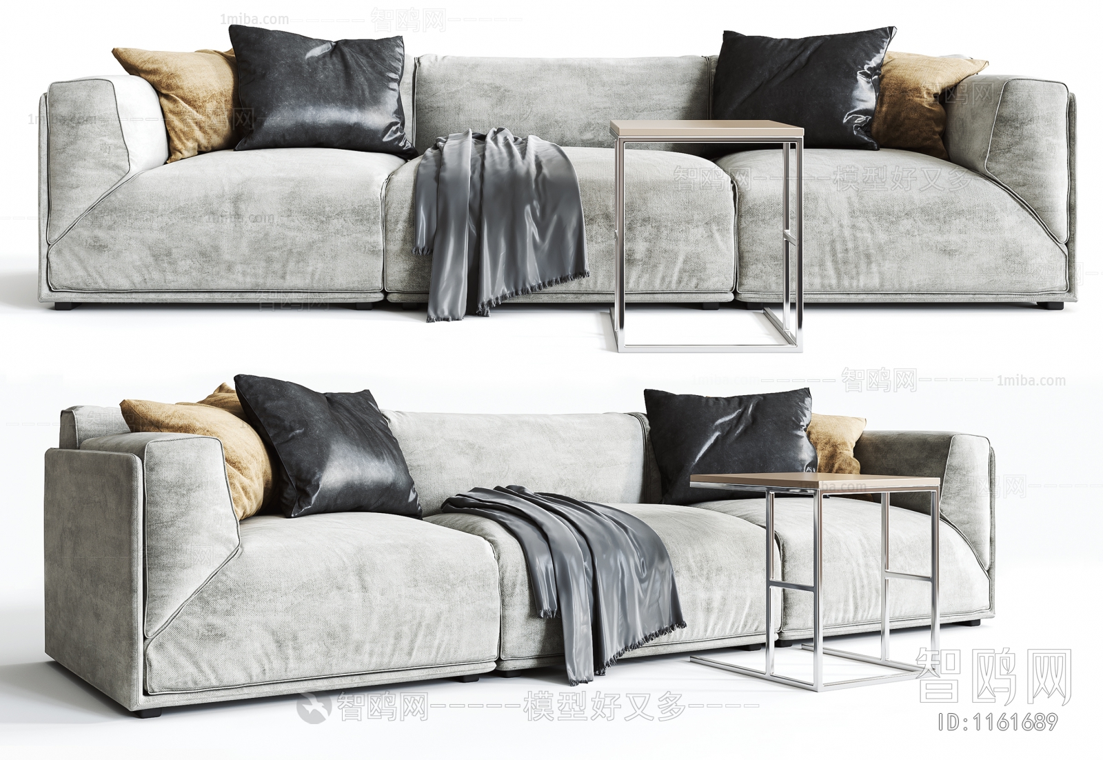 Modern Three-seat Sofa