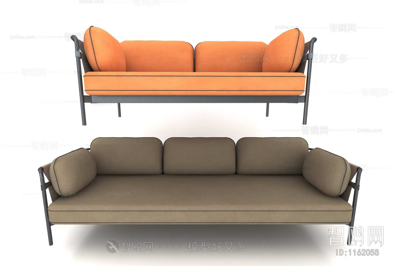 Modern Three-seat Sofa