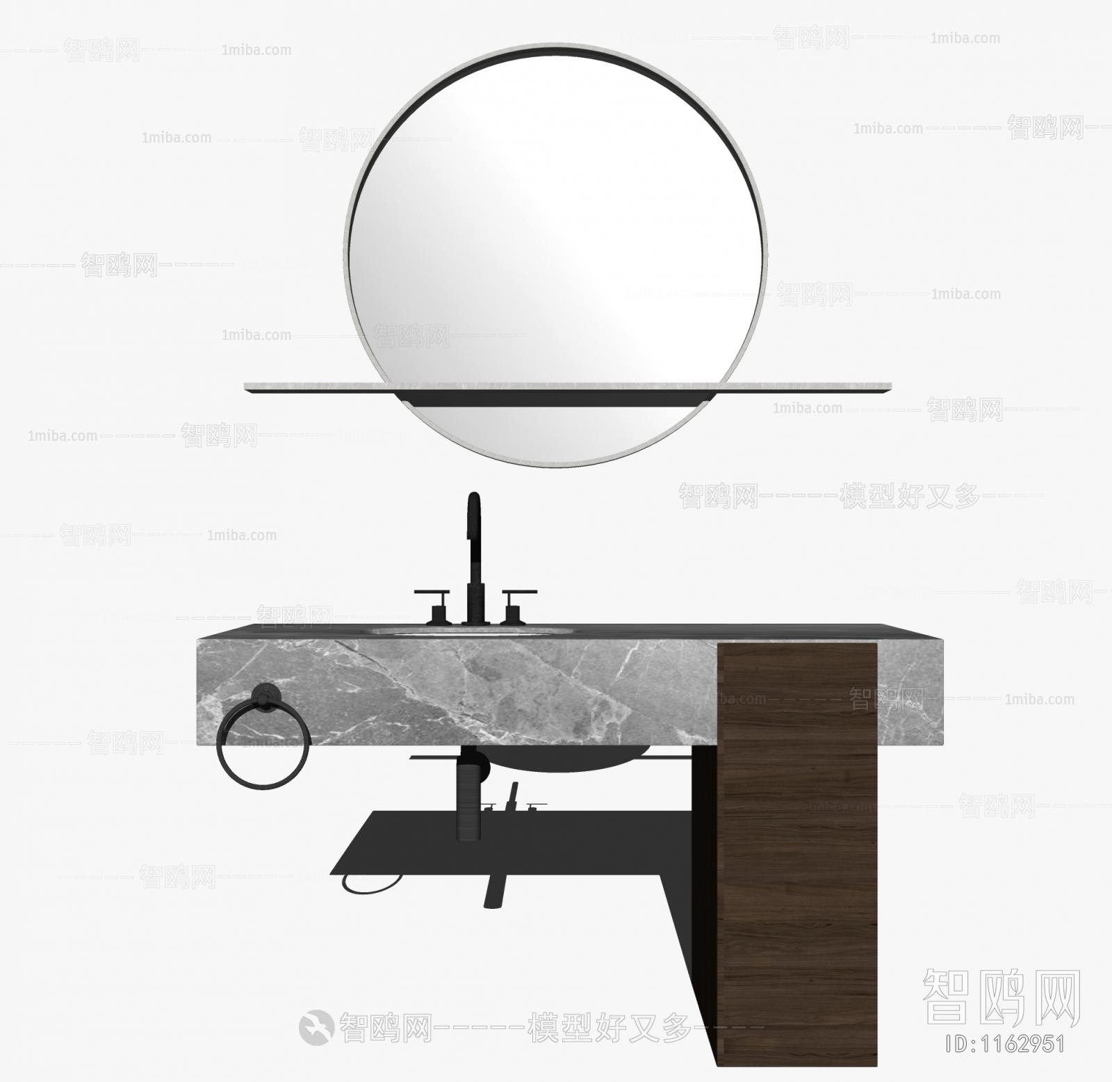 现代洗手盆