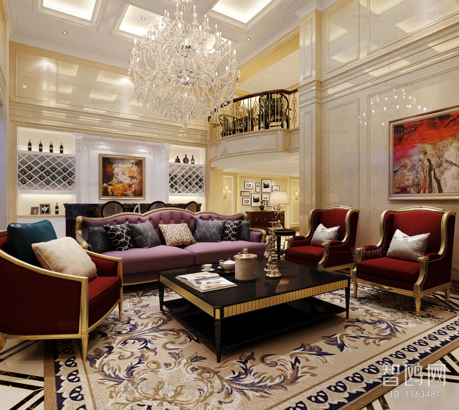 European Style A Living Room