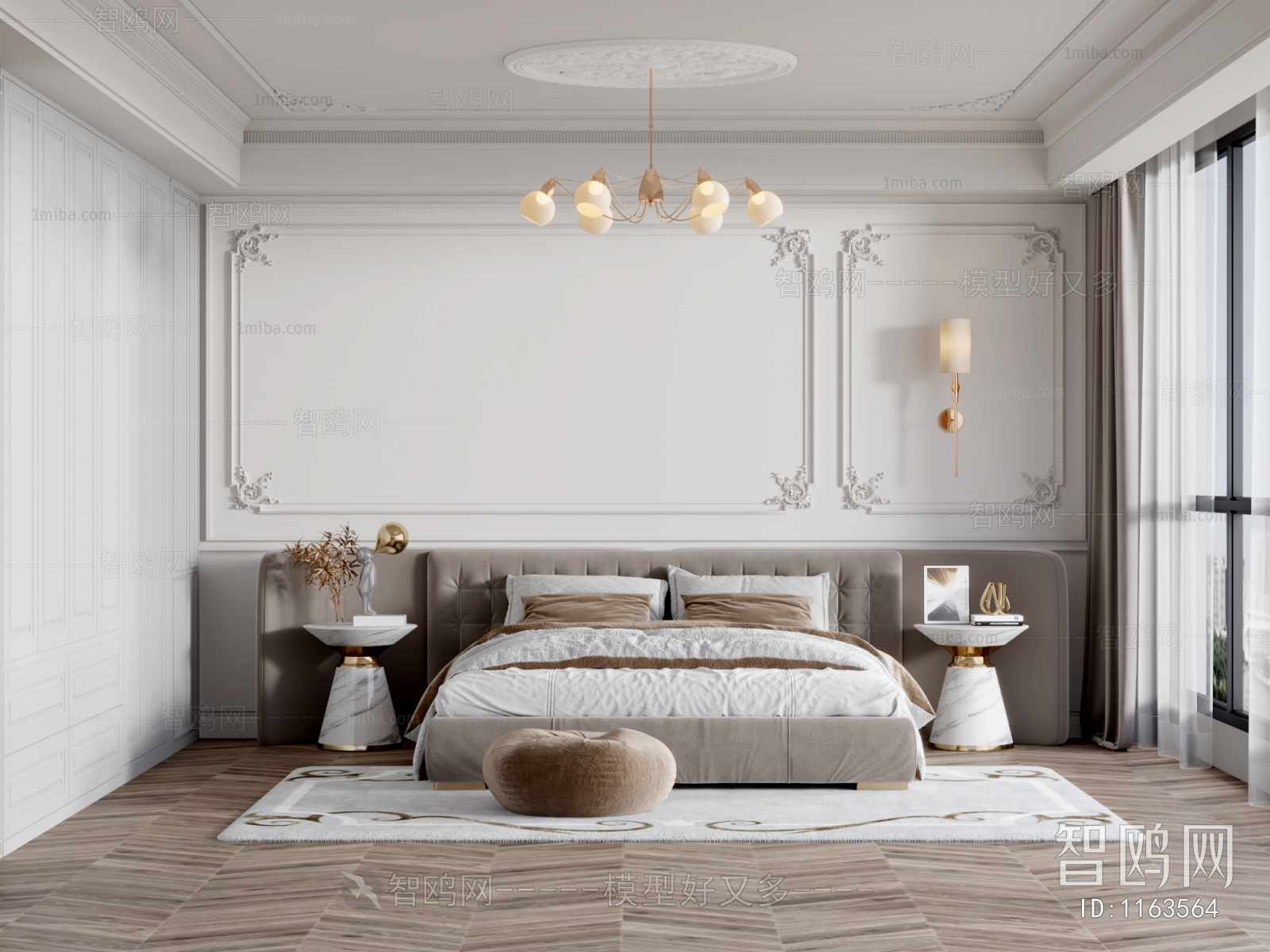 French Style Bedroom