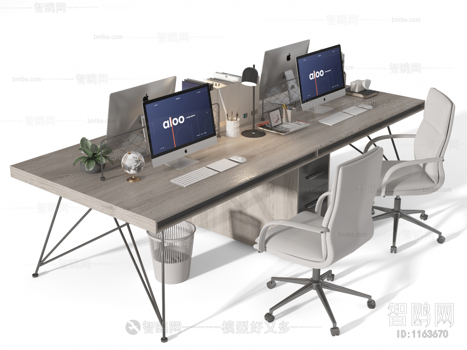 Modern Computer Desk And Chair