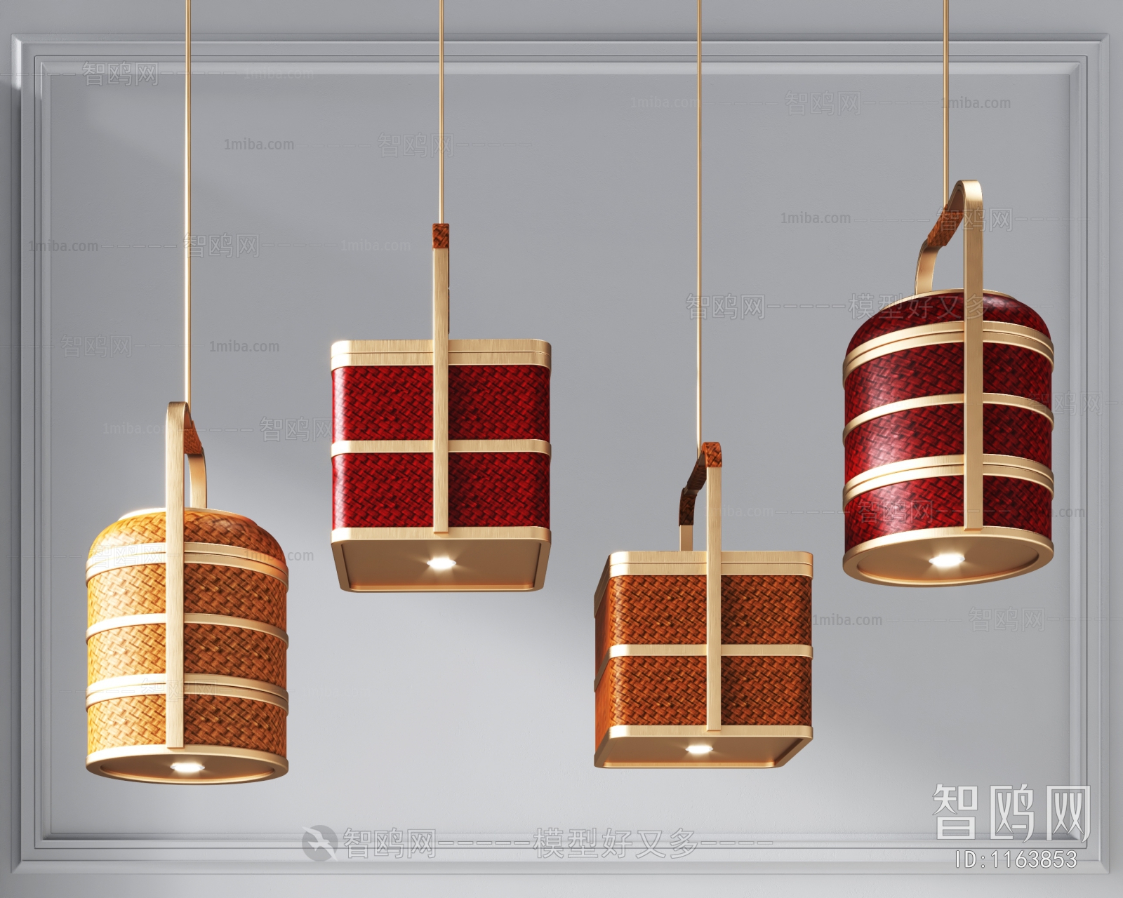 Modern New Chinese Style Droplight