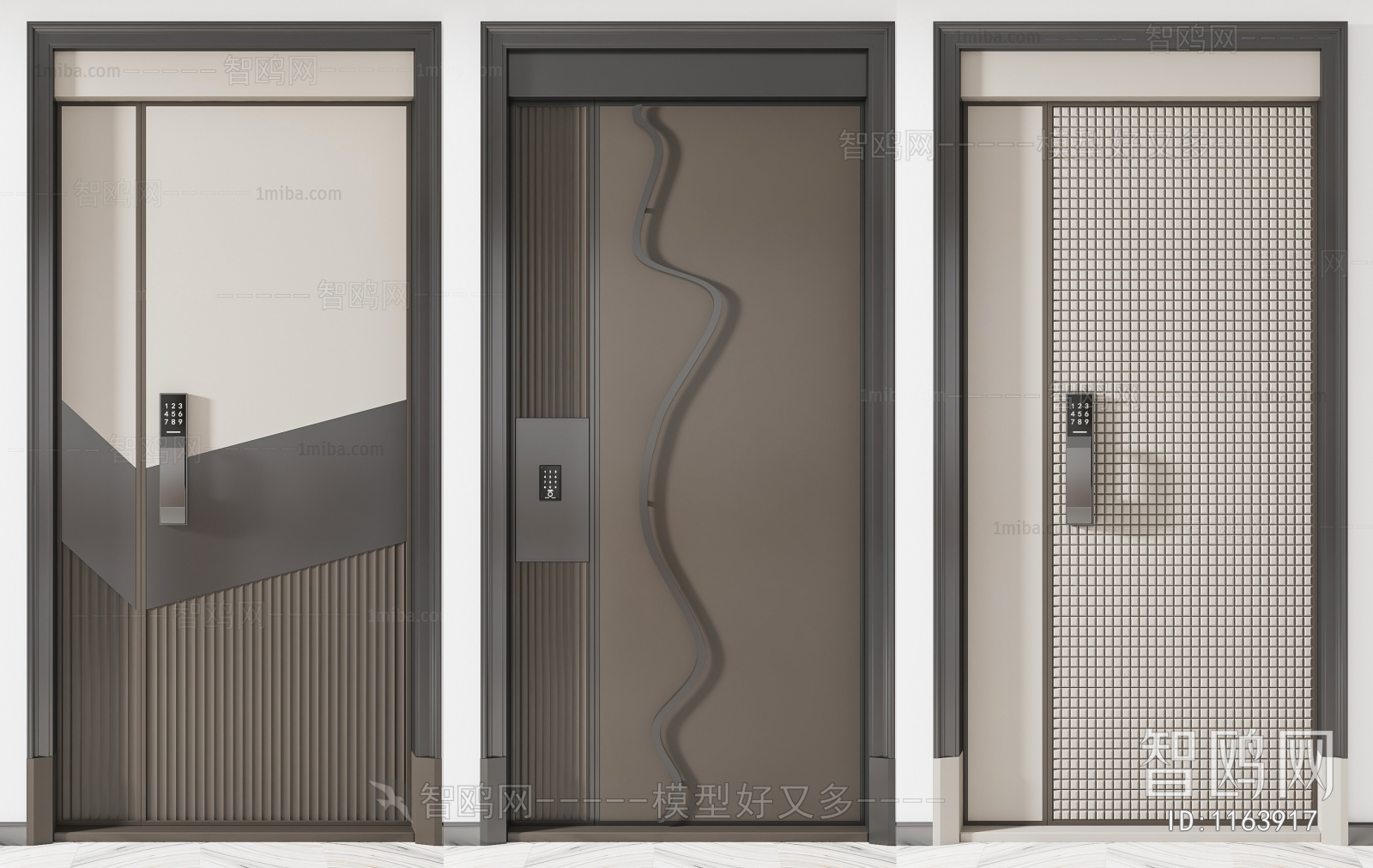 Modern Entrance Door