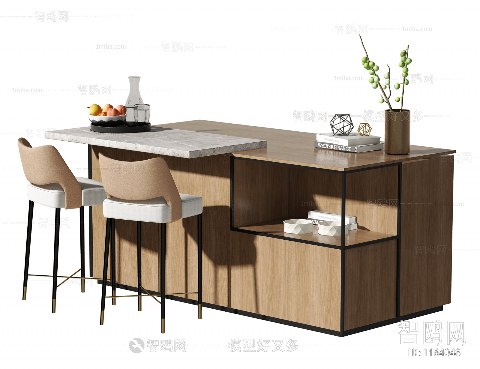 New Chinese Style Counter Bar