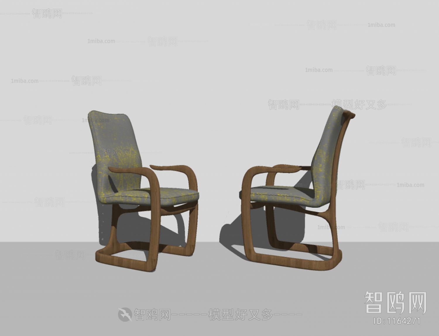 Wabi-sabi Style Lounge Chair