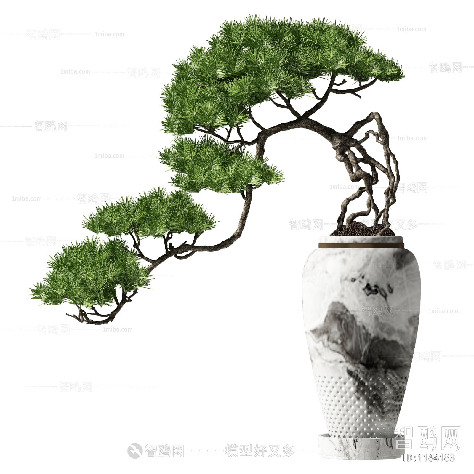 New Chinese Style Bonsai