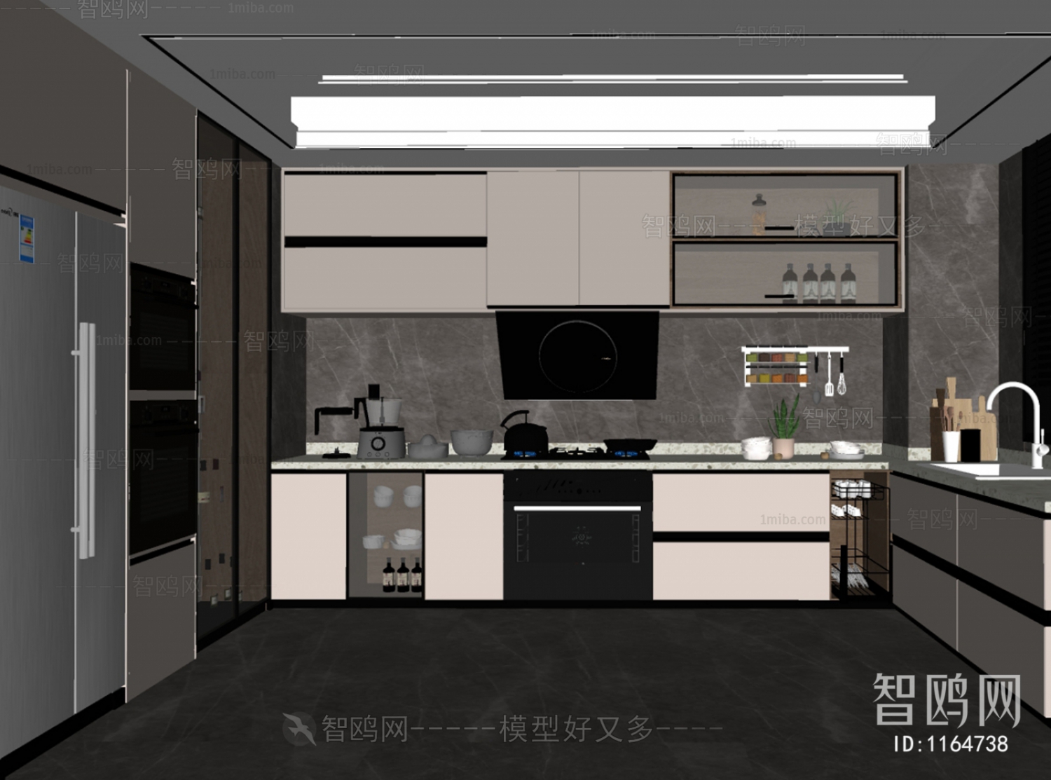 Modern The Kitchen