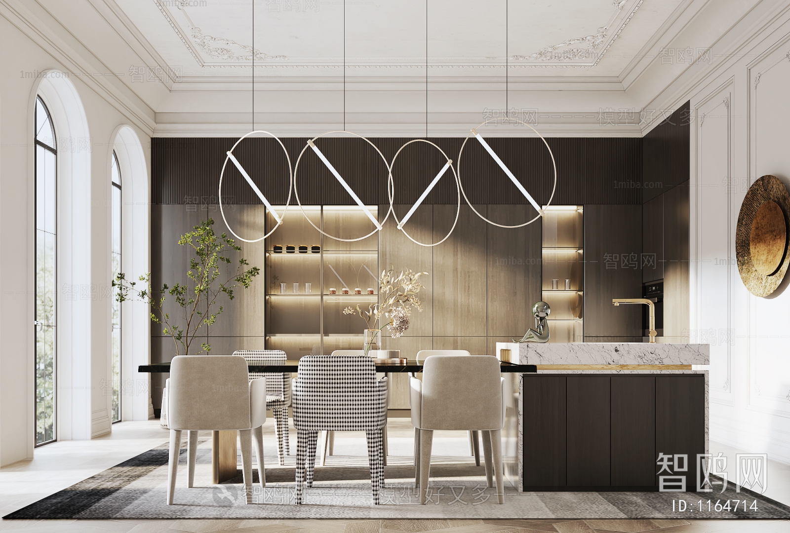 French Style Dining Room