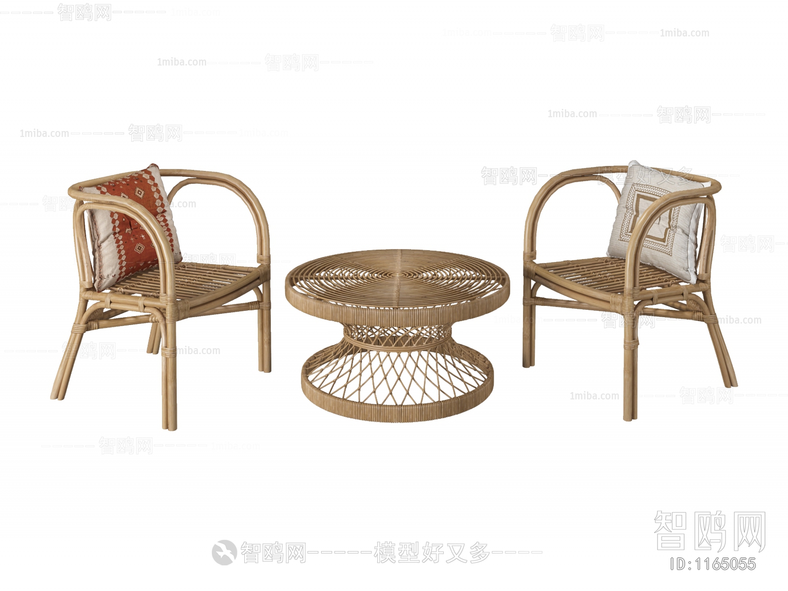 New Chinese Style Lounge Chair