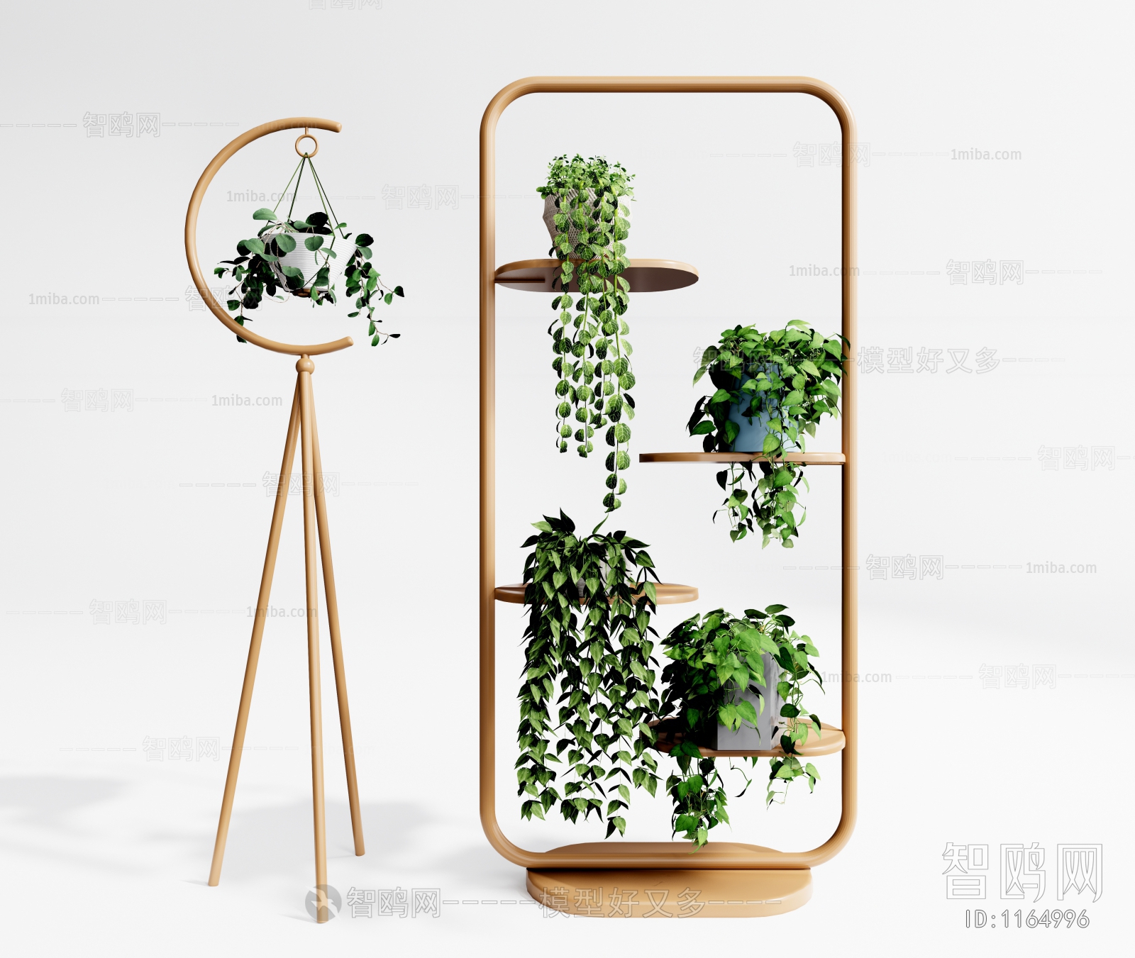 Modern Flower Shelf