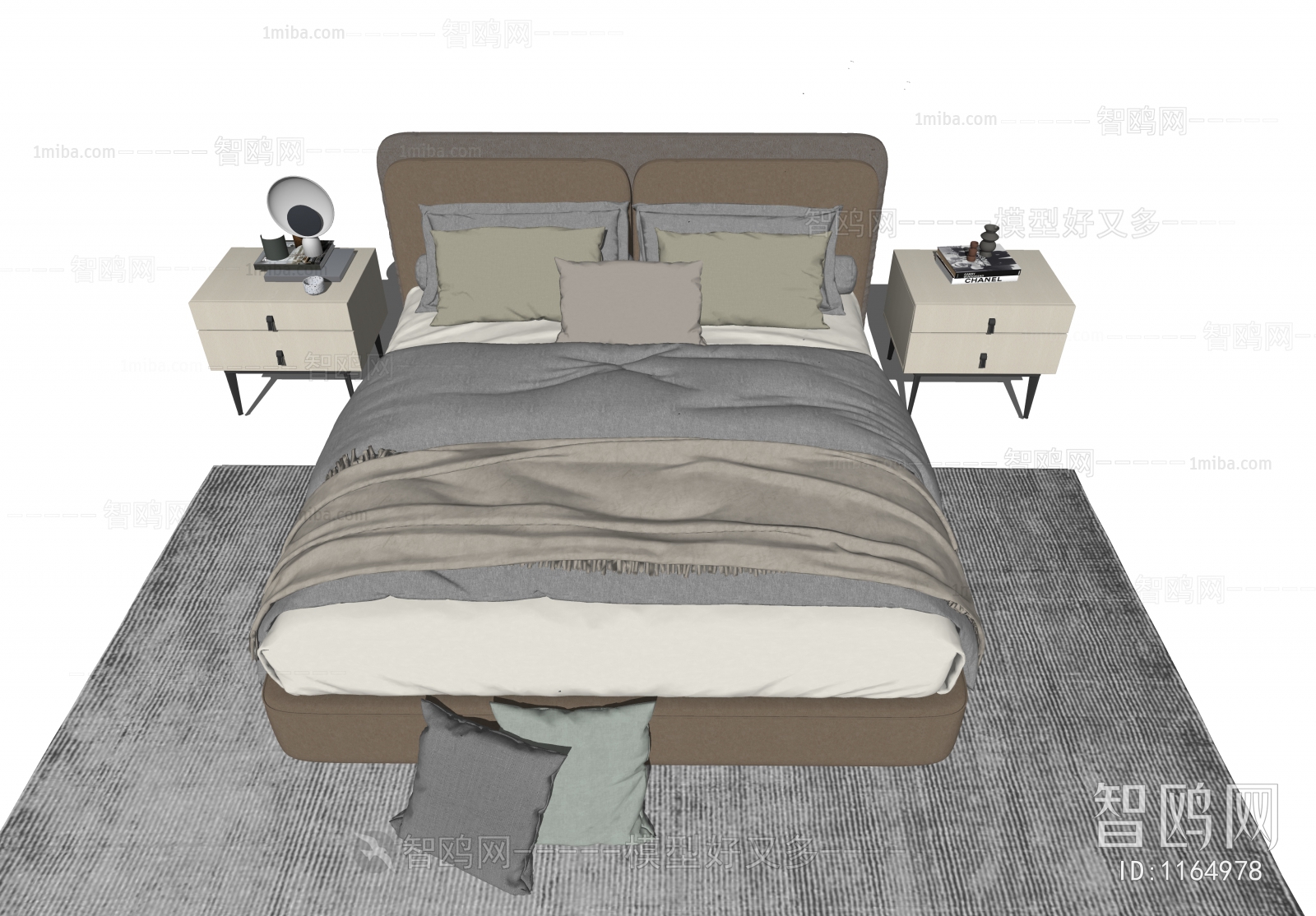 Modern Double Bed