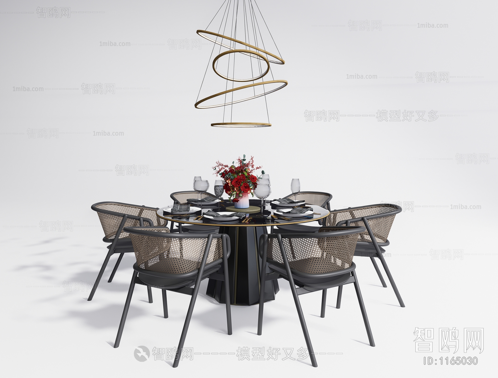 New Chinese Style Dining Table And Chairs