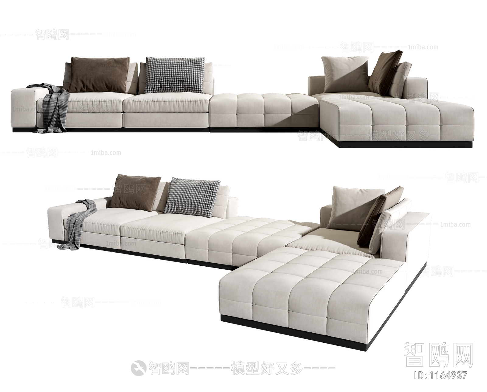 Modern Curved Sofa