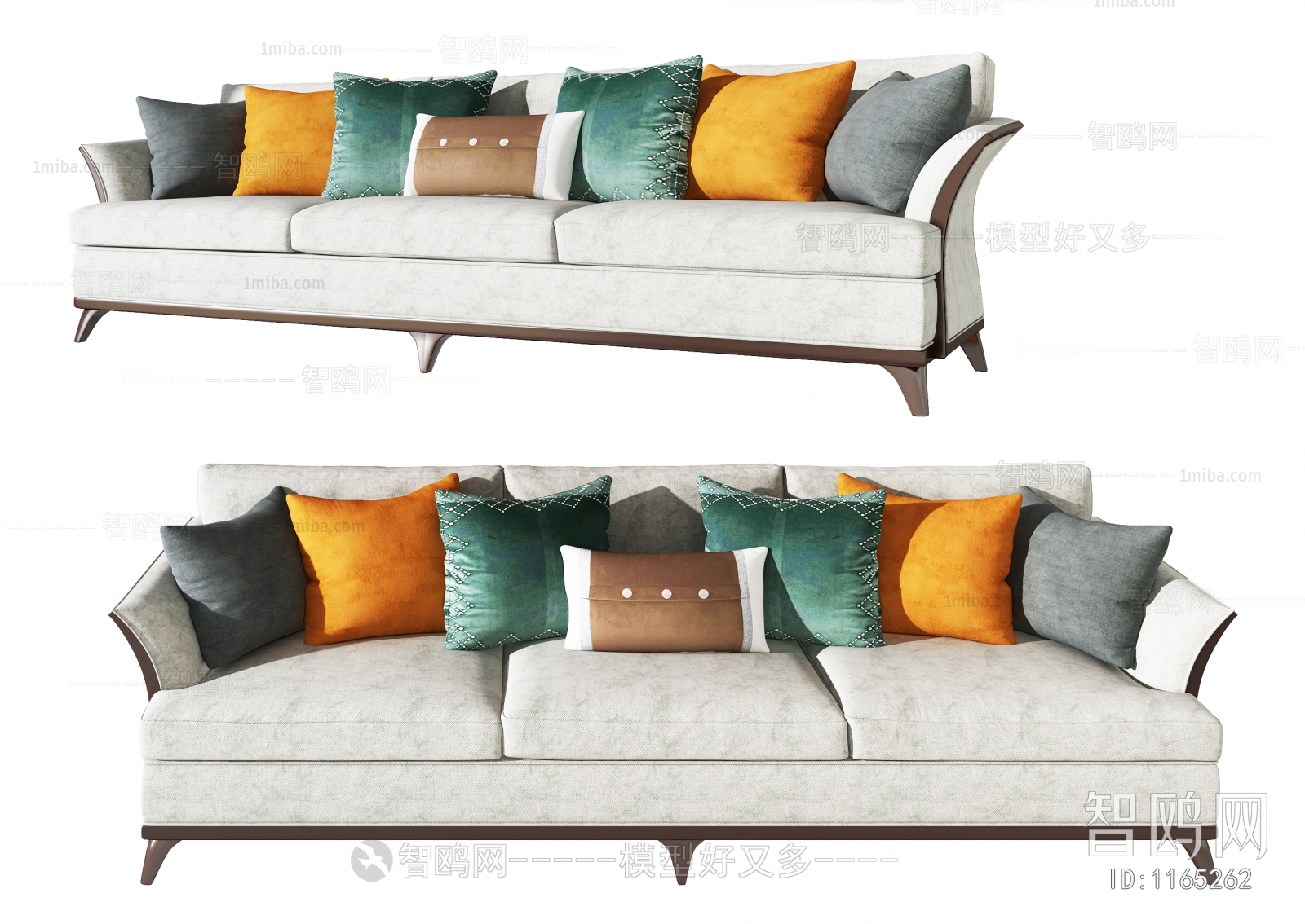 Modern Three-seat Sofa