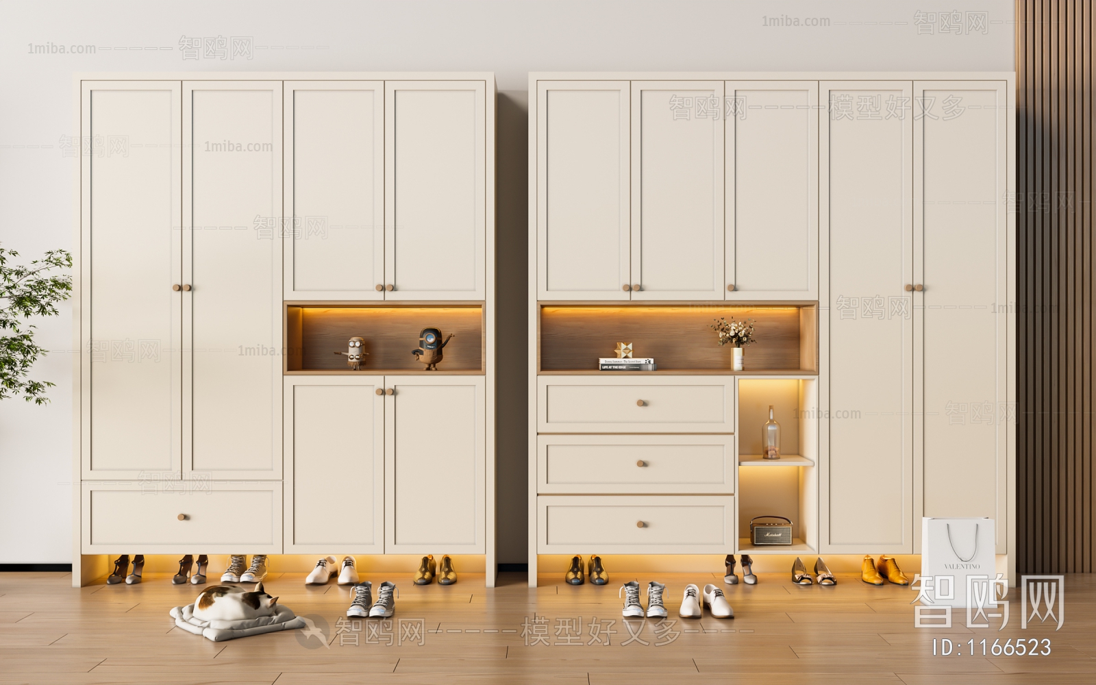 Modern Shoe Cabinet