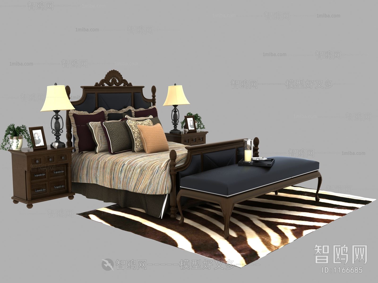 American Style Double Bed