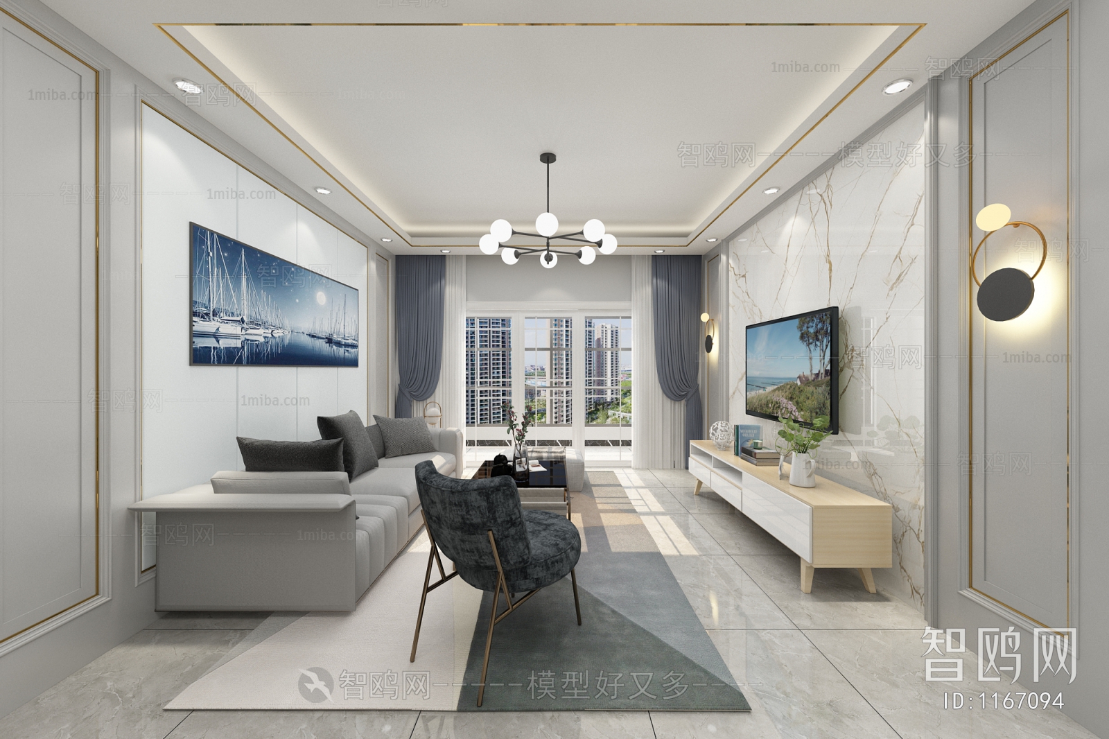 Modern A Living Room