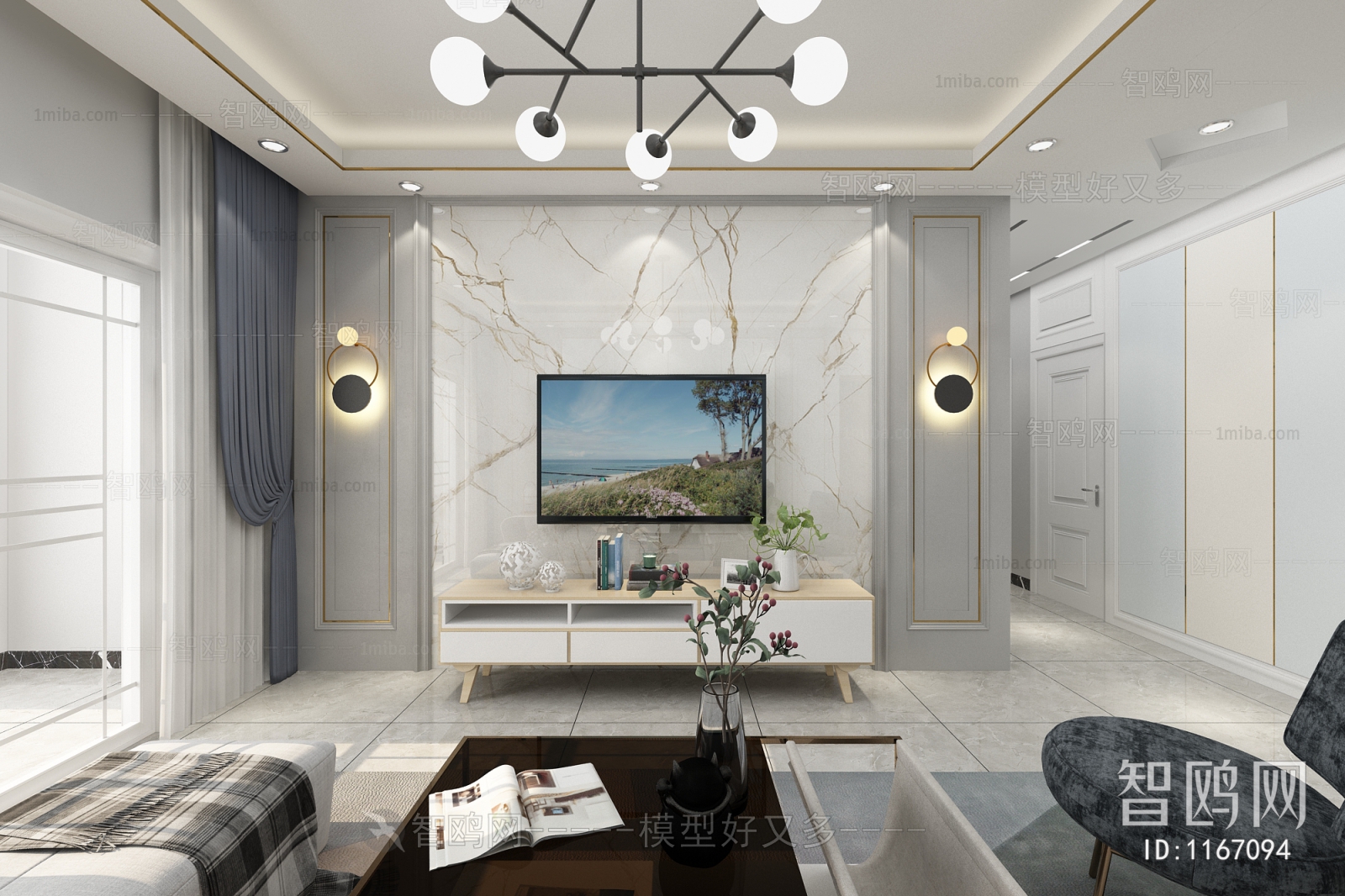 Modern A Living Room