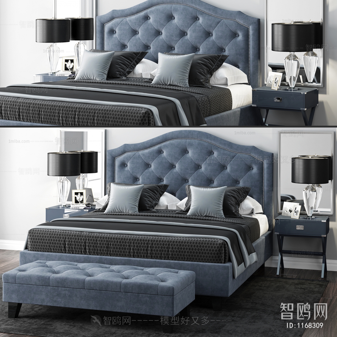 Modern Double Bed