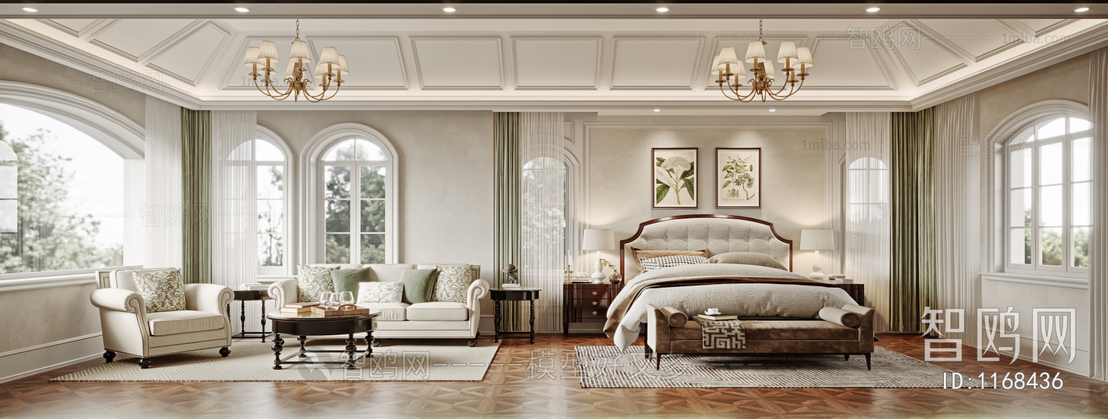 European Style Bedroom