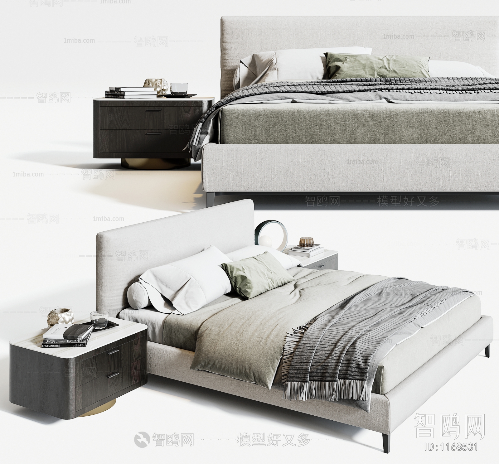 Modern Double Bed