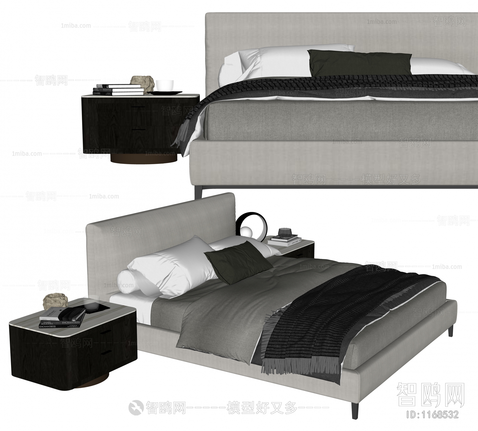 Modern Double Bed