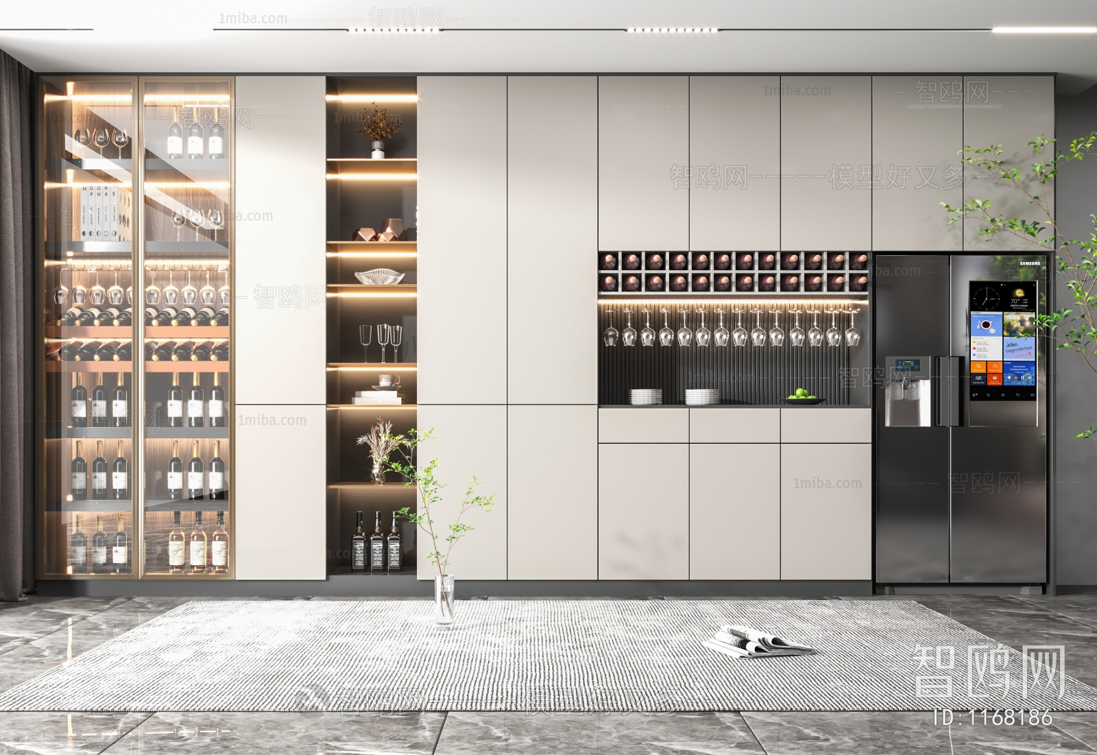 Modern Wine Cabinet