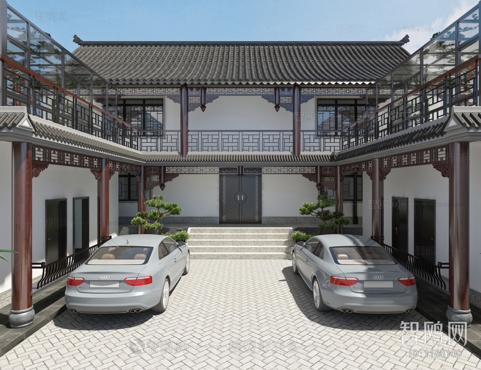 Chinese Style Building Appearance