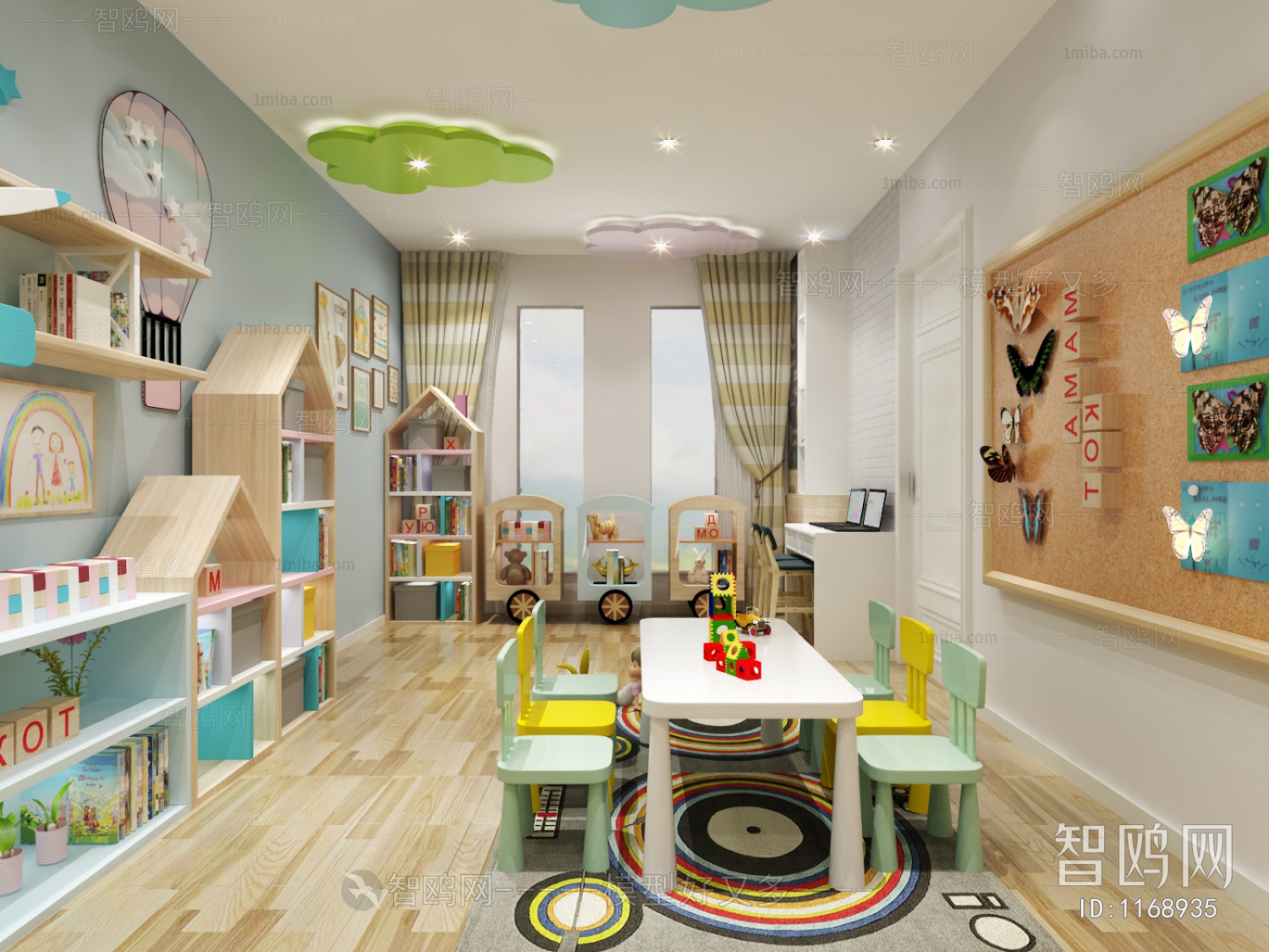 Modern Children's Playroom