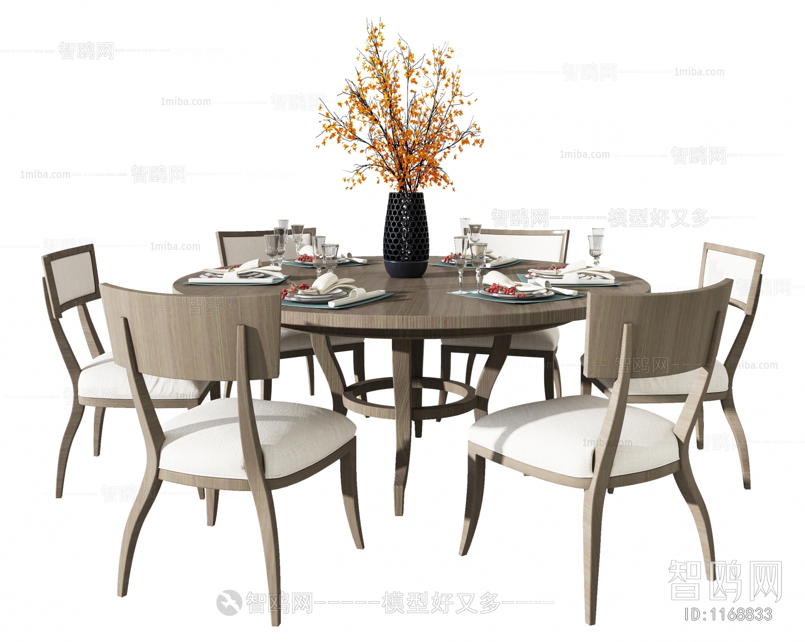 American Style Dining Table And Chairs