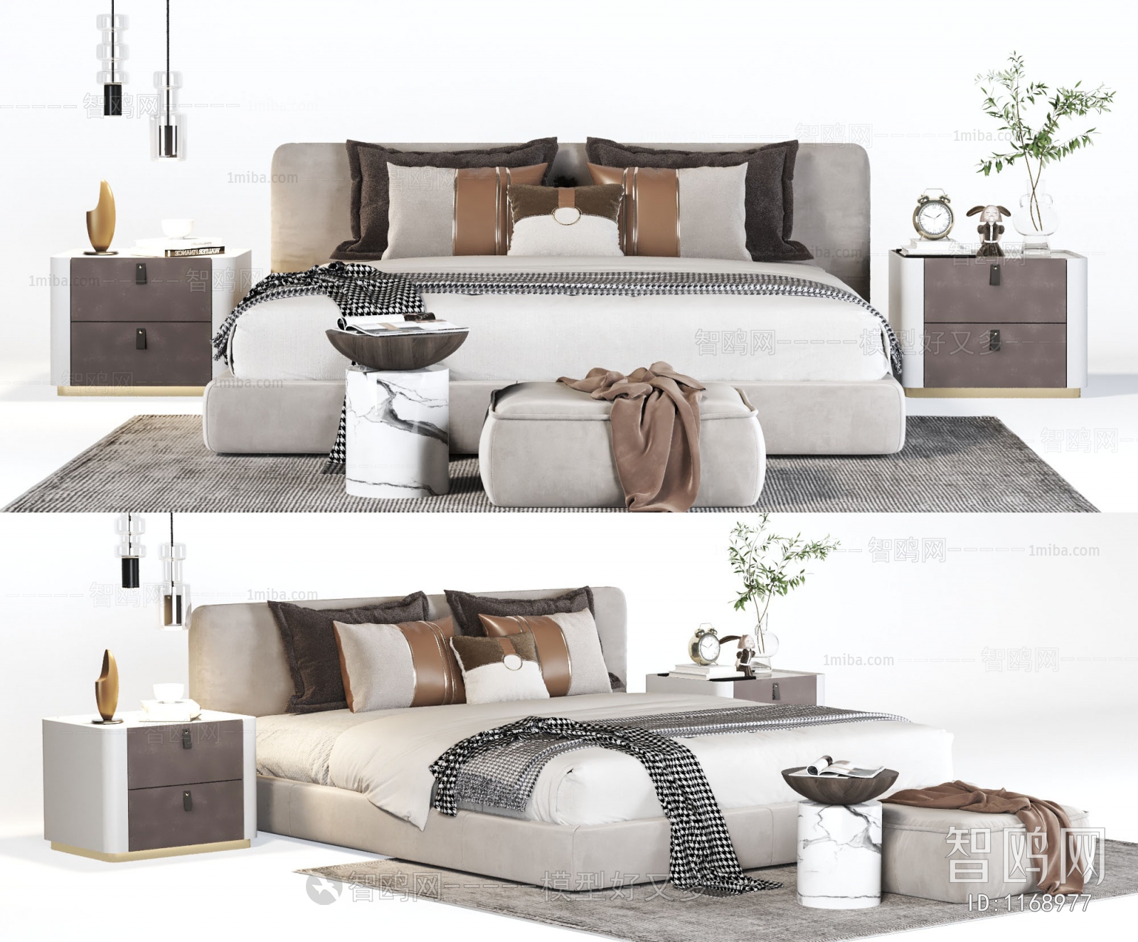 Modern Double Bed