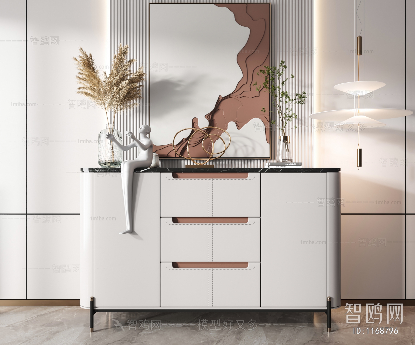 Modern Side Cabinet/Entrance Cabinet