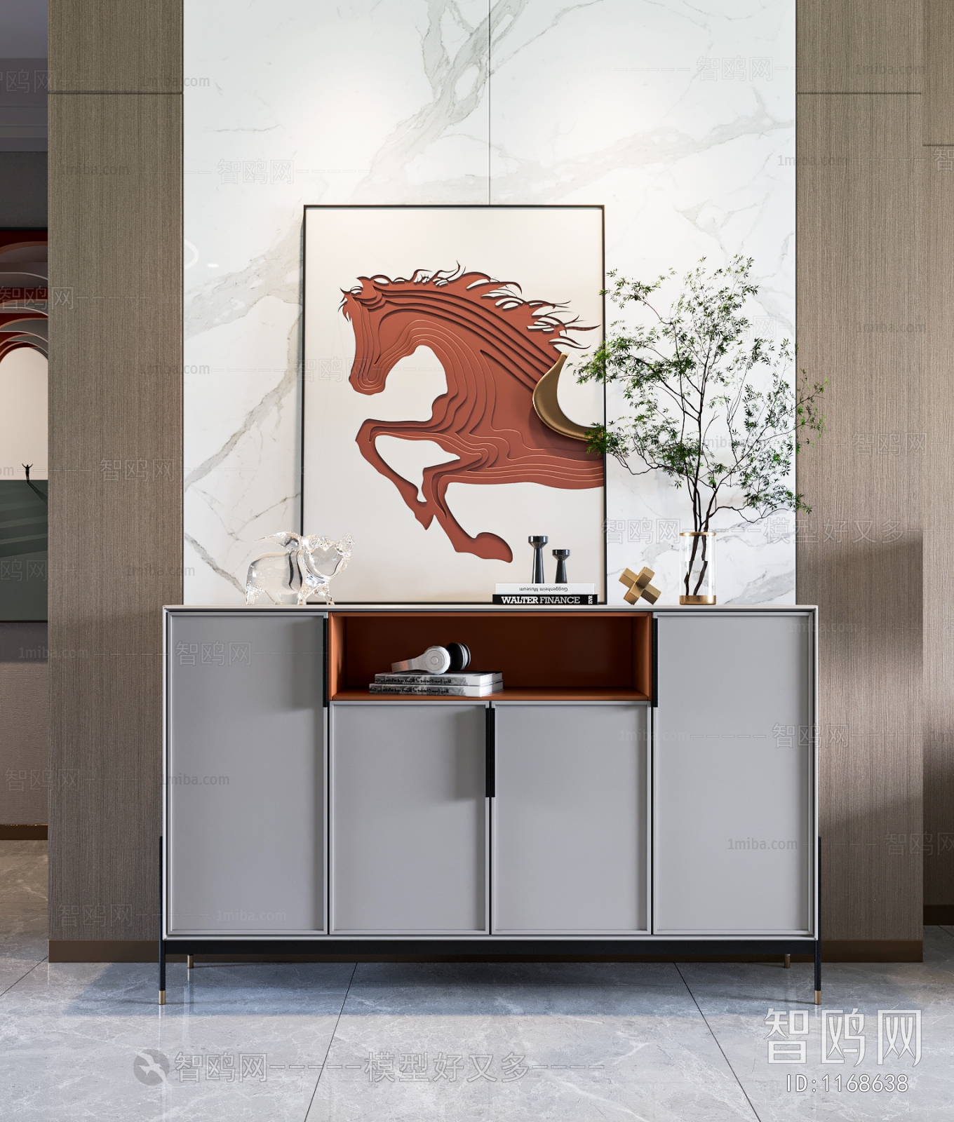 Modern Side Cabinet/Entrance Cabinet