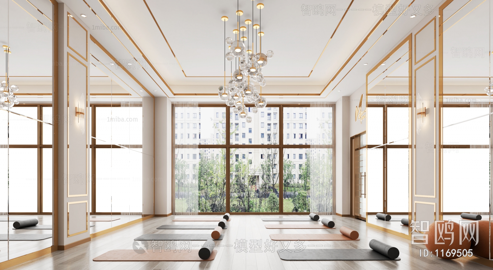 Modern Yoga Room