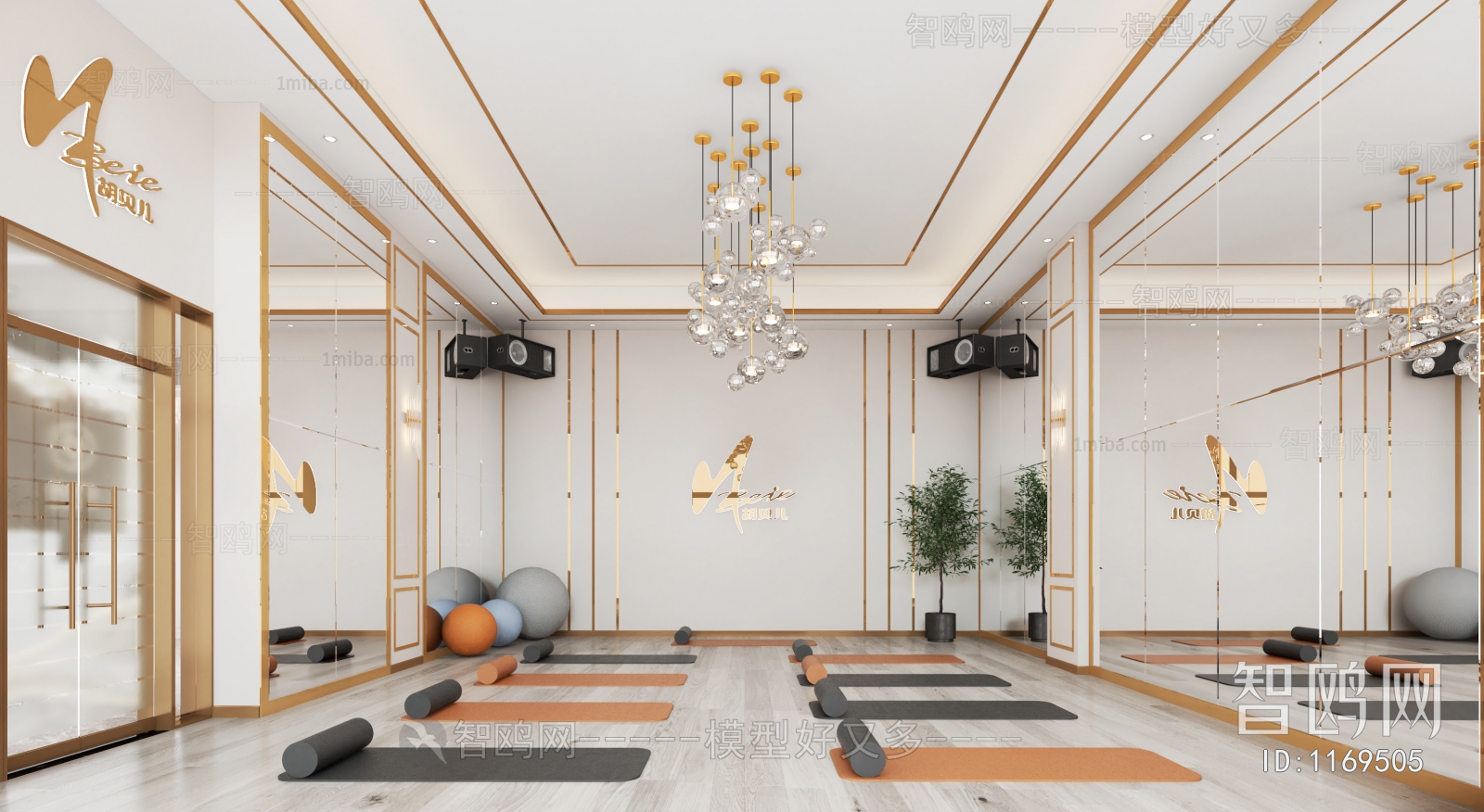 Modern Yoga Room