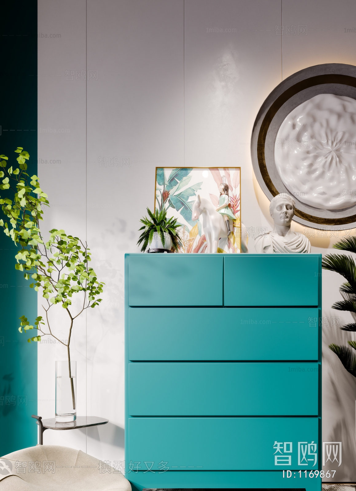 Nordic Style Chest Of Drawers