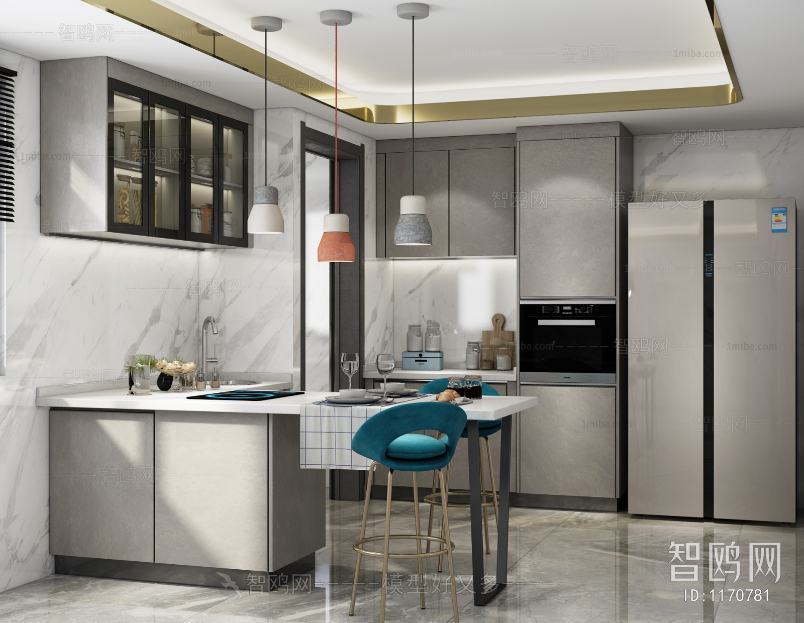 Modern Open Kitchen