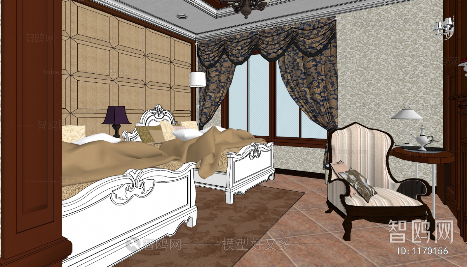 European Style Guest Room