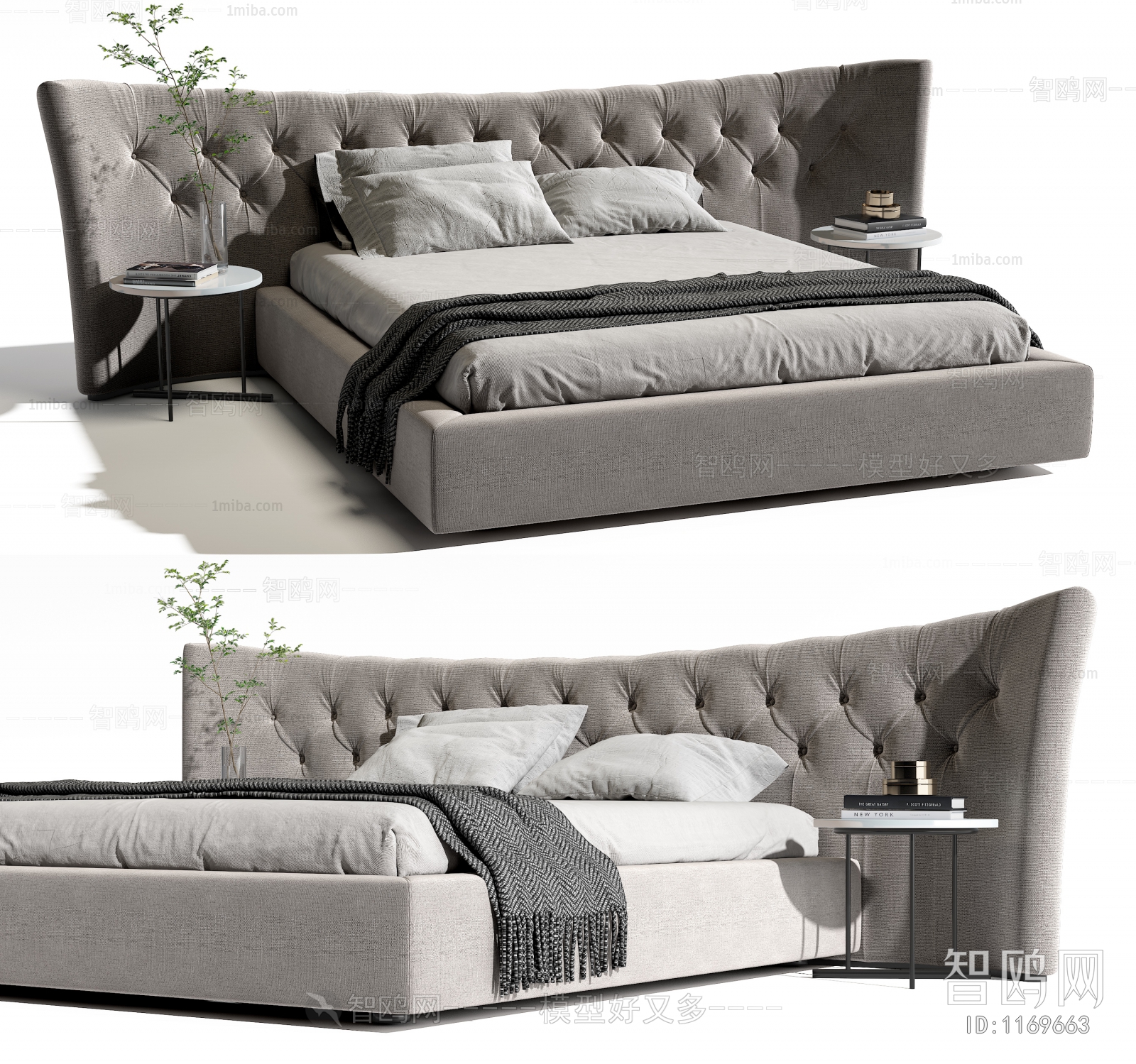 Modern Double Bed