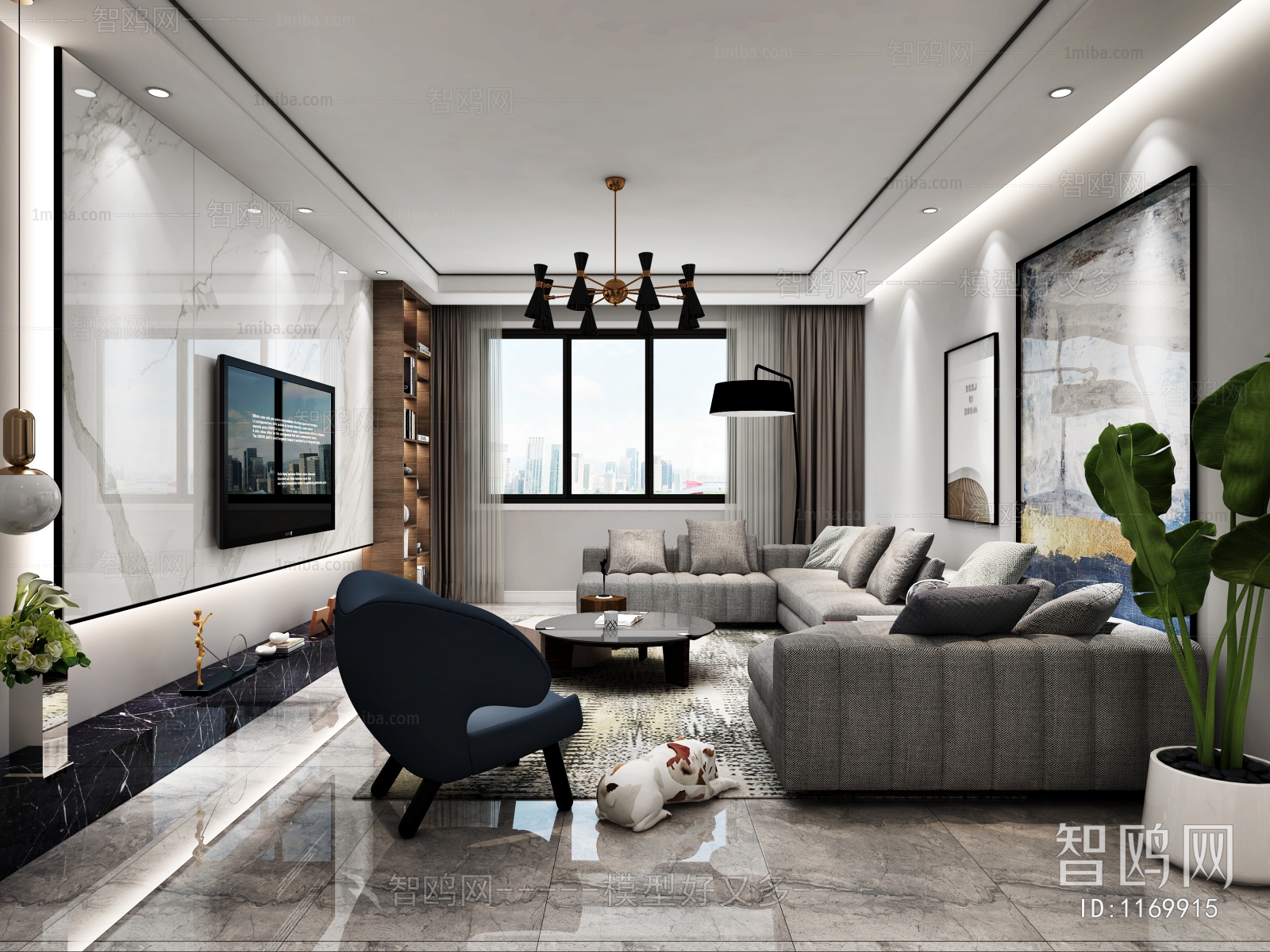 Modern A Living Room