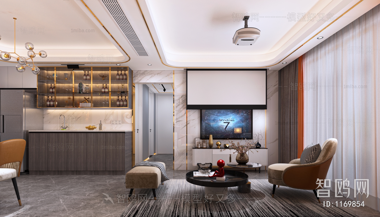 Modern A Living Room