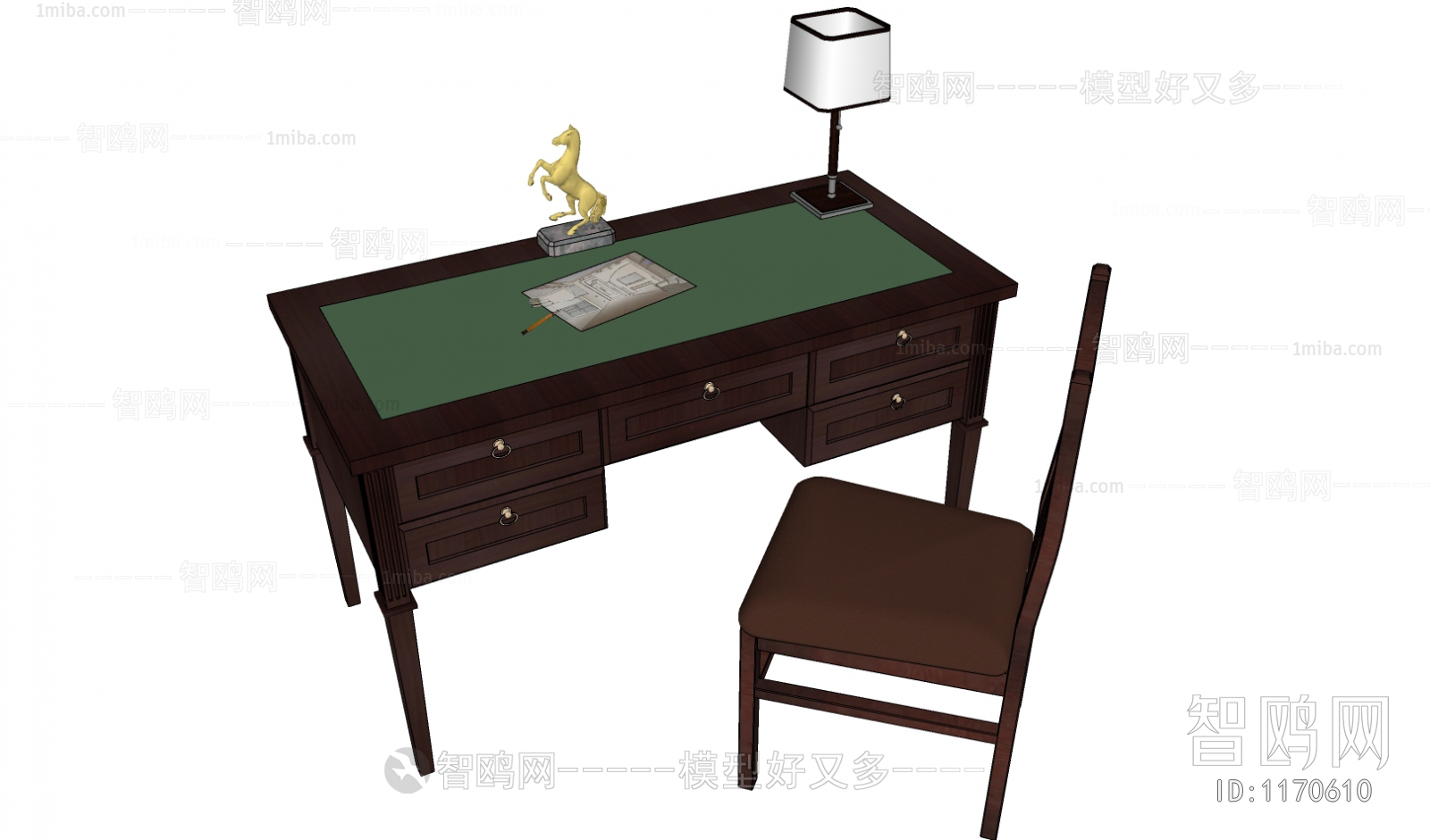 中式书桌