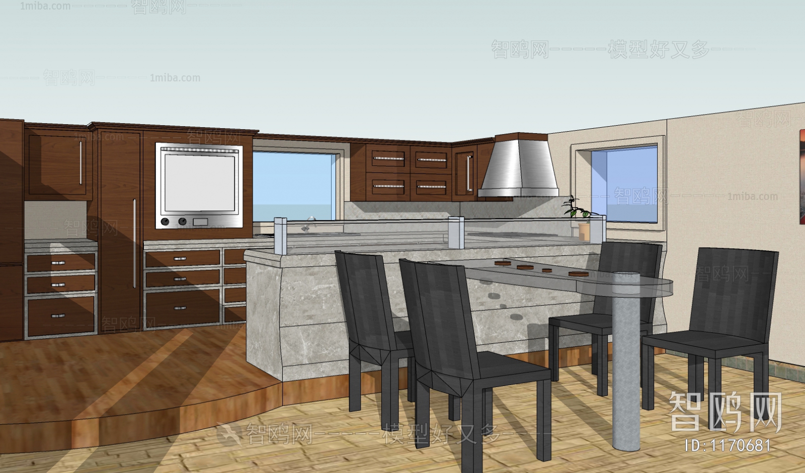 Modern Kitchen Cabinet