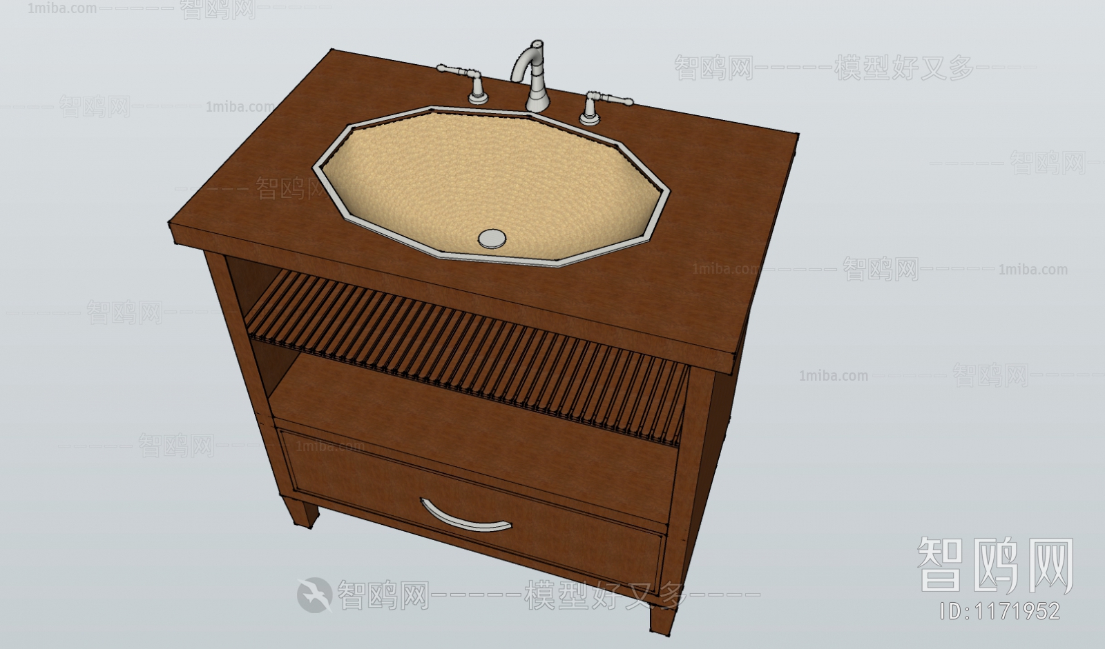 新中式洗手台盆