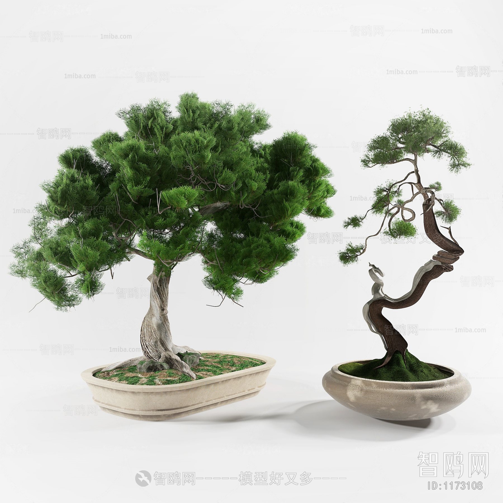 New Chinese Style Bonsai