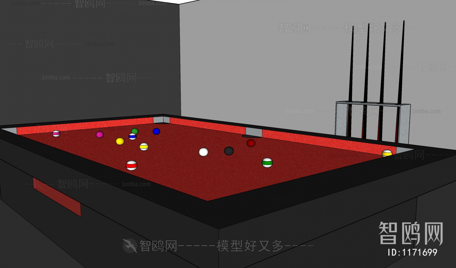 Modern Pool Table