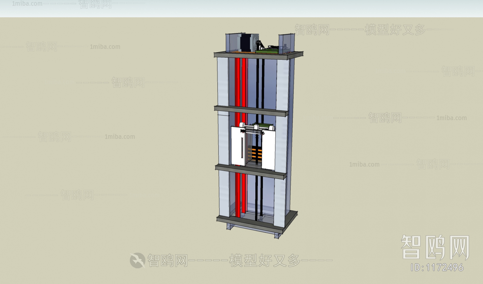 Modern Stair Balustrade/elevator