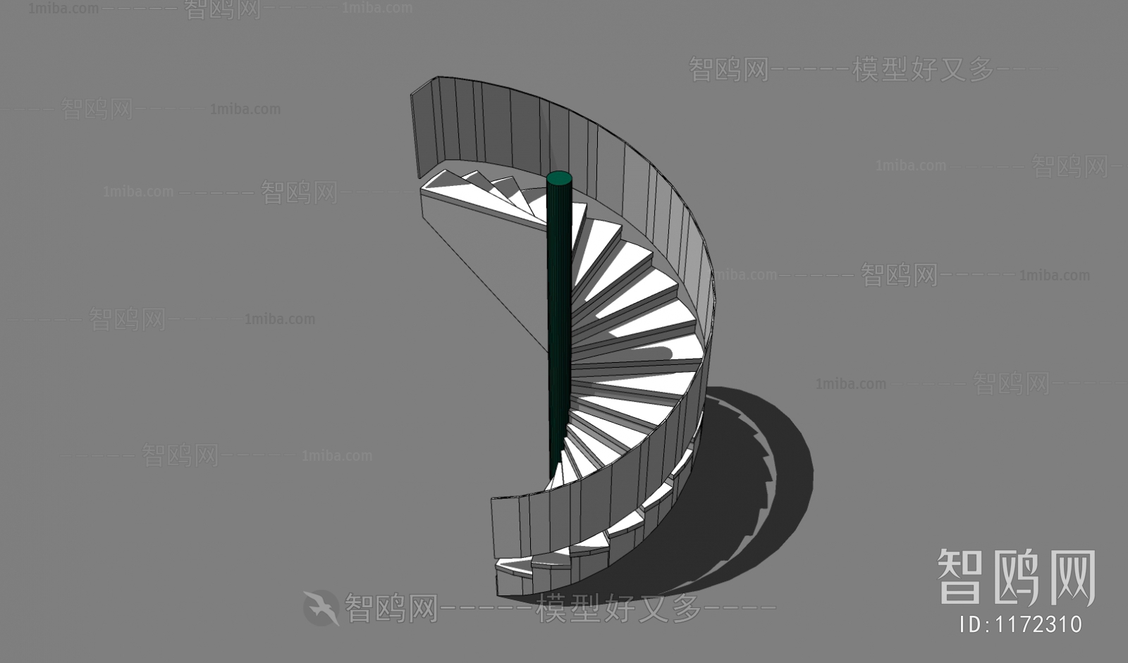 Modern Stair Balustrade/elevator